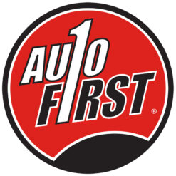 AutoFirst ronde sticker 30cm