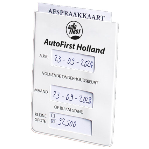 Onderhoudsetui 3-vaks
