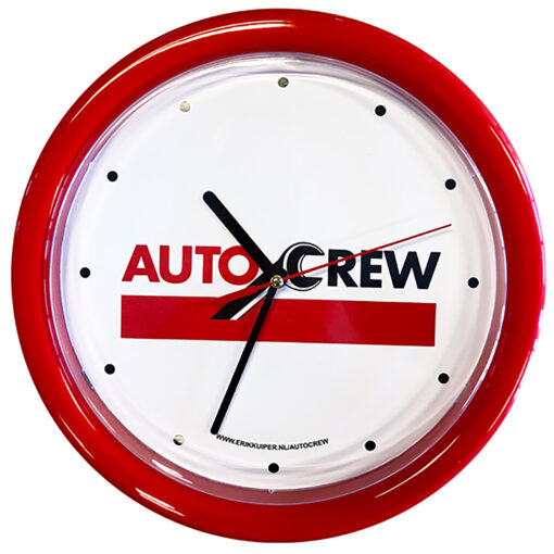 AutoCrew wandklok