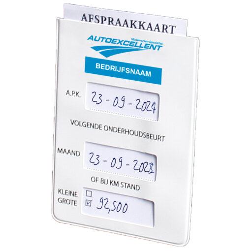Onderhoudsetui 3-vaks
