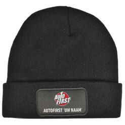 Gebreide Muts met label