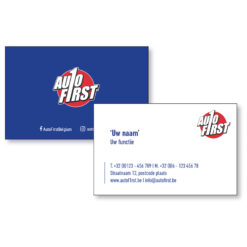 Visitekaartjes standaard