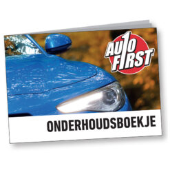 AutoFirst onderhoudsboekje - NL