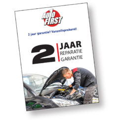 AutoFirst flyer A5 "2 jaar garantie" - NL