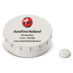 Pepermuntblik rond