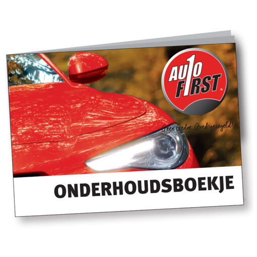 AutoFirst onderhoudsboekje NL
