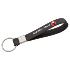 Siliconen sleutelhanger met 25mm splitring