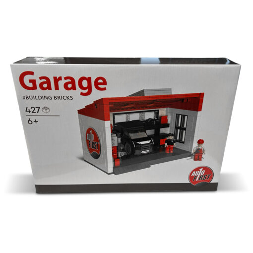 AutoFirst Building Bricks garage