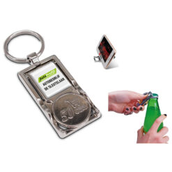 Sleutelhanger flesopener 4 in 1