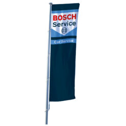 Bosch banier met tunnelh., afm. 300x100cm