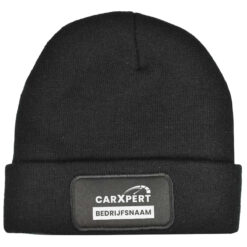 Gebreide Muts met label