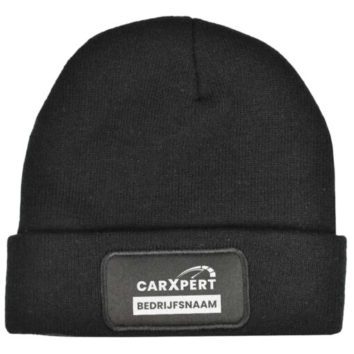 Gebreide Muts met label