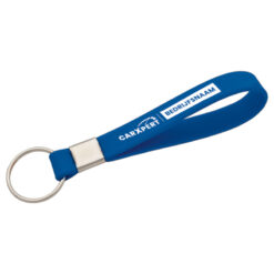 Siliconen sleutelhanger met 25mm splitring