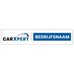 Kunststof reclame kentekenplaat