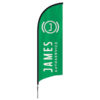JAMES beachvlag