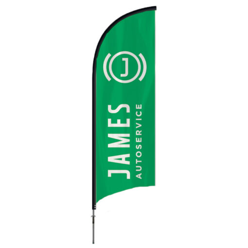 JAMES beachvlag