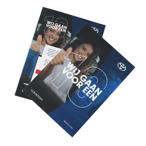 Louwman flyer "wij gaan voor een 10", Sales