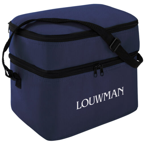 Louwman koeltas met schouderband