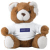 Pluche knuffelbeer inclusief T-shirt