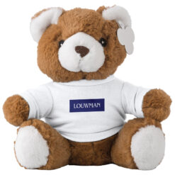 Pluche knuffelbeer inclusief T-shirt