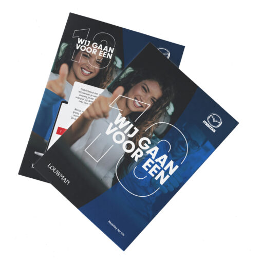 Louwman flyer Mazda "wij gaan voor een 10", Sales