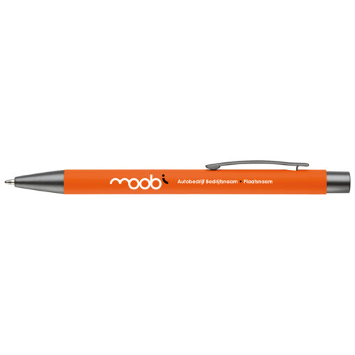 Balpen metaal New York rubberised