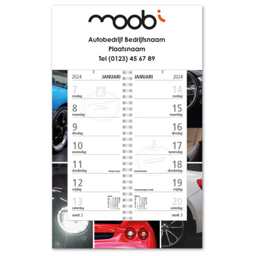 Omlegweek kalender