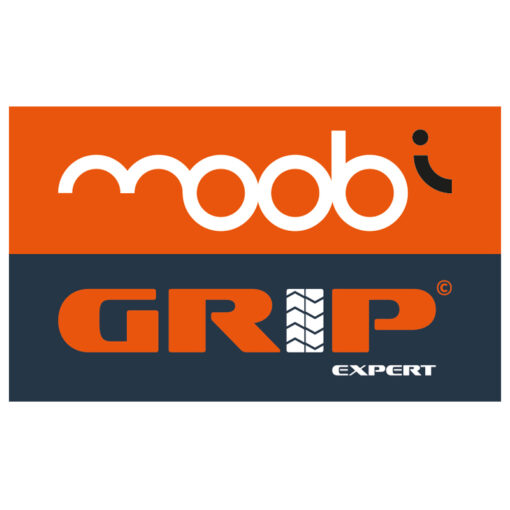 Moobi muurschild, inclusief 4 afstandhouders
