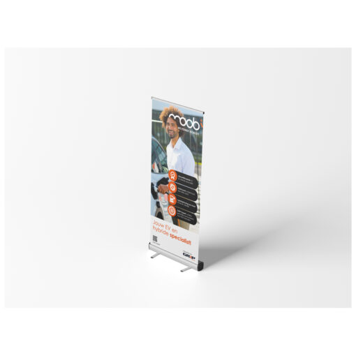 Moobi roll-up banner