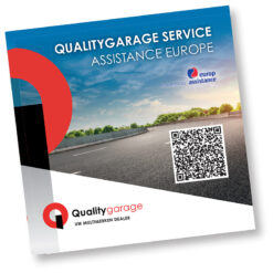 Qualitygarage sticker 98 x 98 mm - NL