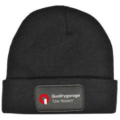 Gebreide Muts met label