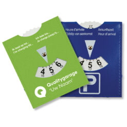 Promo parkeerschijf Skai voor elektrische auto's.