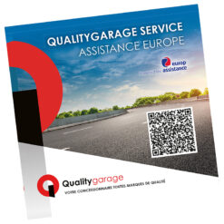 Qualitygarage sticker 98 x 98 mm - FR