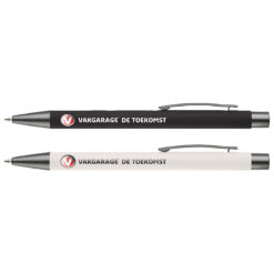 Balpen metaal New York rubberised