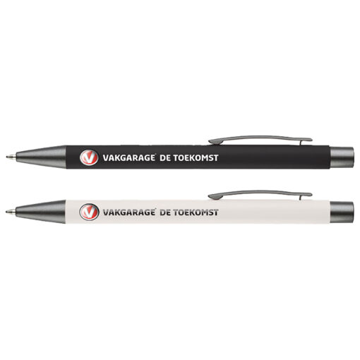 Balpen metaal New York rubberised
