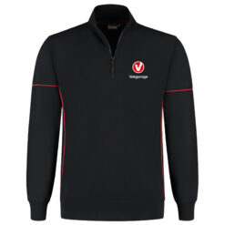 Vakgarage Zipsweater Contrast