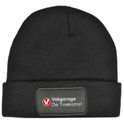Gebreide Muts met label