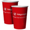 Vakgarage kartonnen koffiebekers