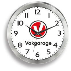 Vakgarage wandklok, 30cm